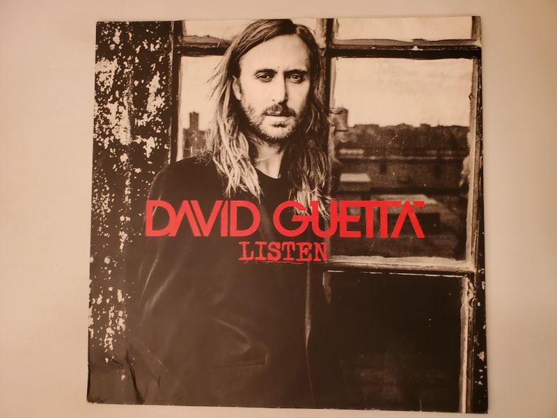 David Guetta Listen vinyl record